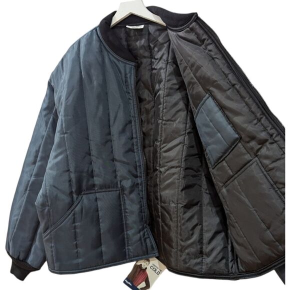 RefrigiWear Econo-Tuff® Jacket Insulated Water-repellent Quilted Lightweight 4XL - Picture 9 of 12